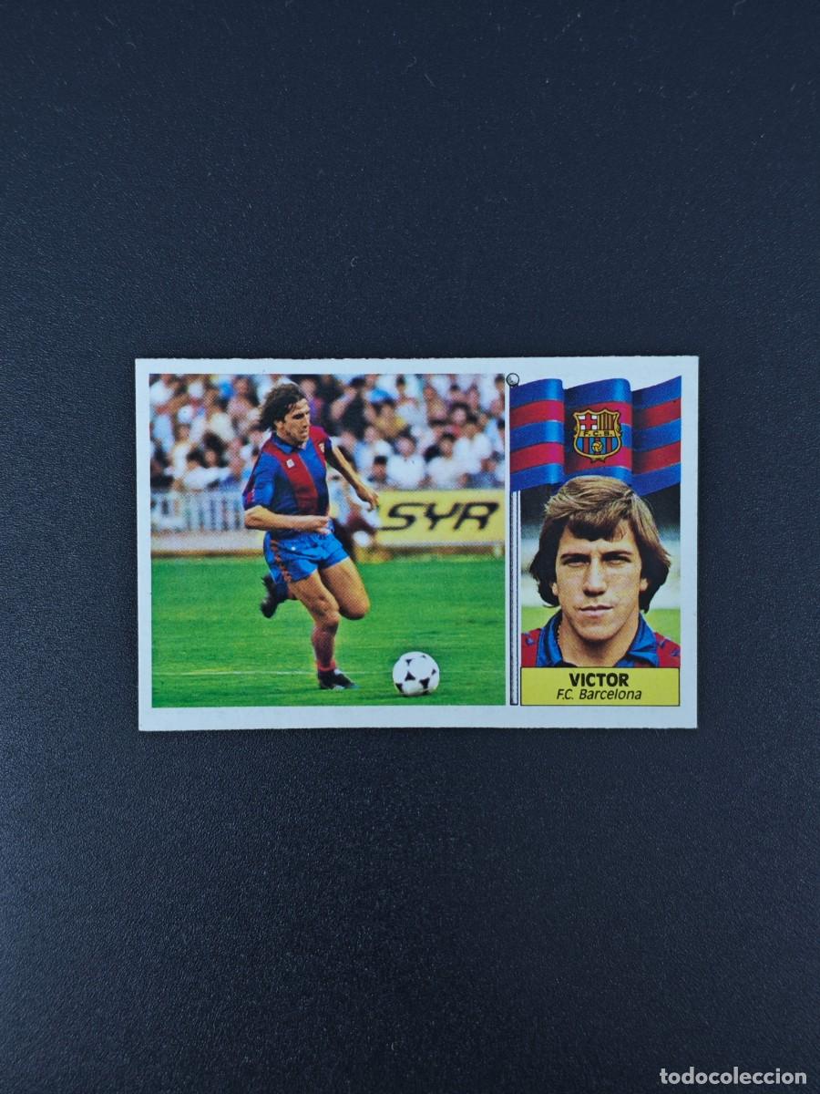 Fu&szlig;ball-Sticker: CROMO LIGA ESTE VICTOR BARCELONA NUNCA PEGADO SIN PEGAR 86 87 1986 1987 RA526