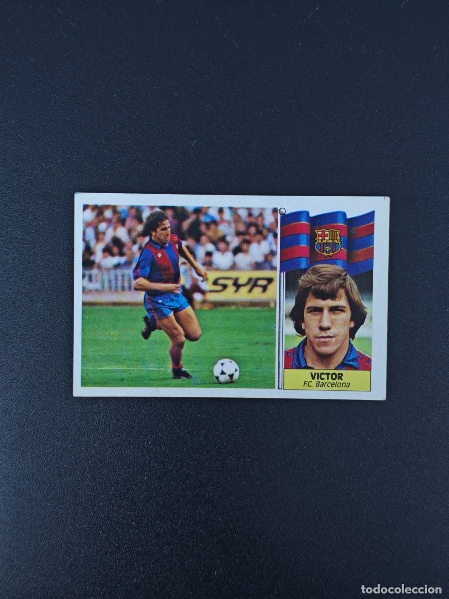 Cromos de F&uacute;tbol: CROMO LIGA ESTE VICTOR BARCELONA NUNCA PEGADO SIN PEGAR 86 87 1986 1987 RA526