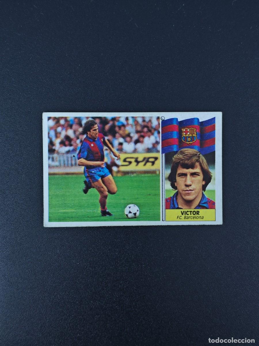 Cromos de F&uacute;tbol: CROMO LIGA ESTE VICTOR BARCELONA NUNCA PEGADO SIN PEGAR 86 87 1986 1987 RA526