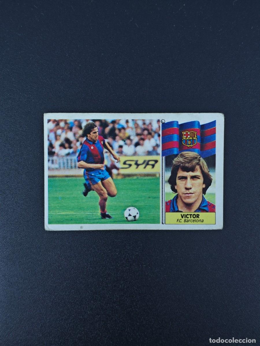 Cromos de F&uacute;tbol: CROMO LIGA ESTE VICTOR BARCELONA NUNCA PEGADO SIN PEGAR 86 87 1986 1987 RA526
