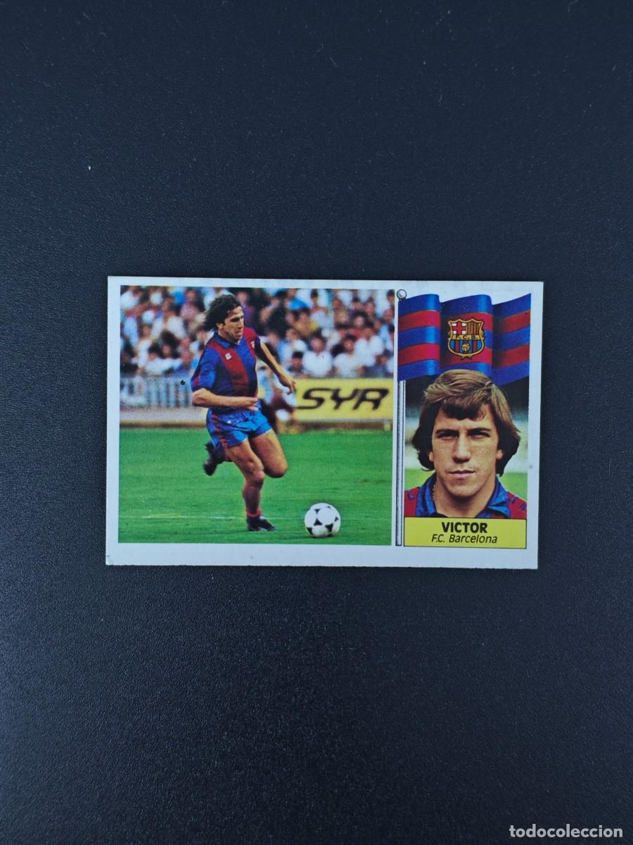 Cromos de F&uacute;tbol: CROMO LIGA ESTE VICTOR BARCELONA NUNCA PEGADO SIN PEGAR 86 87 1986 1987 RA526