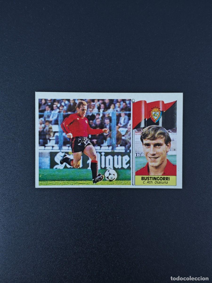 Cromos de F&uacute;tbol: CROMO LIGA ESTE BUSTINGORRI ATLETICO OSASUNA NUNCA PEGADO SIN PEGAR 86 87 1986 1987 RA526