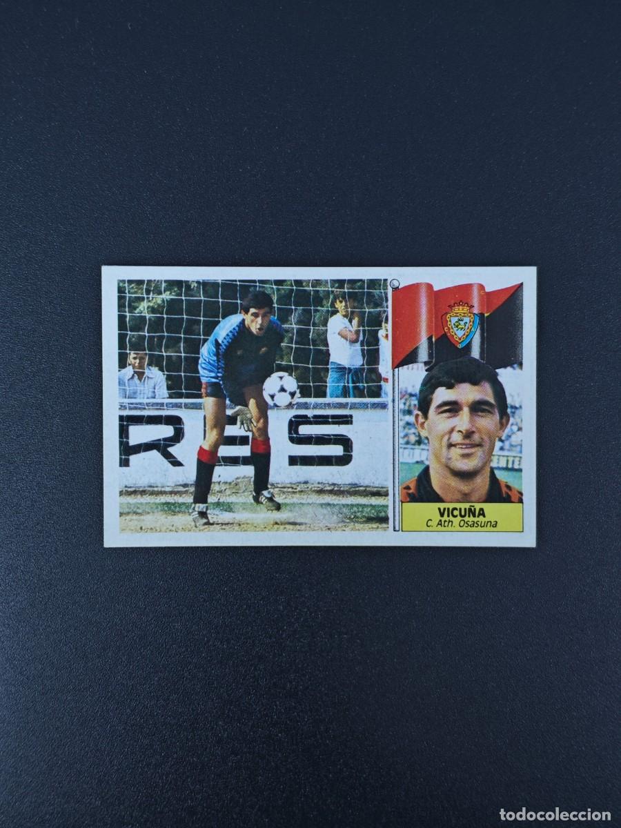 Cromos de F&uacute;tbol: CROMO LIGA ESTE VICU&Ntilde;A ATLETICO OSASUNA NUNCA PEGADO SIN PEGAR 86 87 1986 1987 RA526