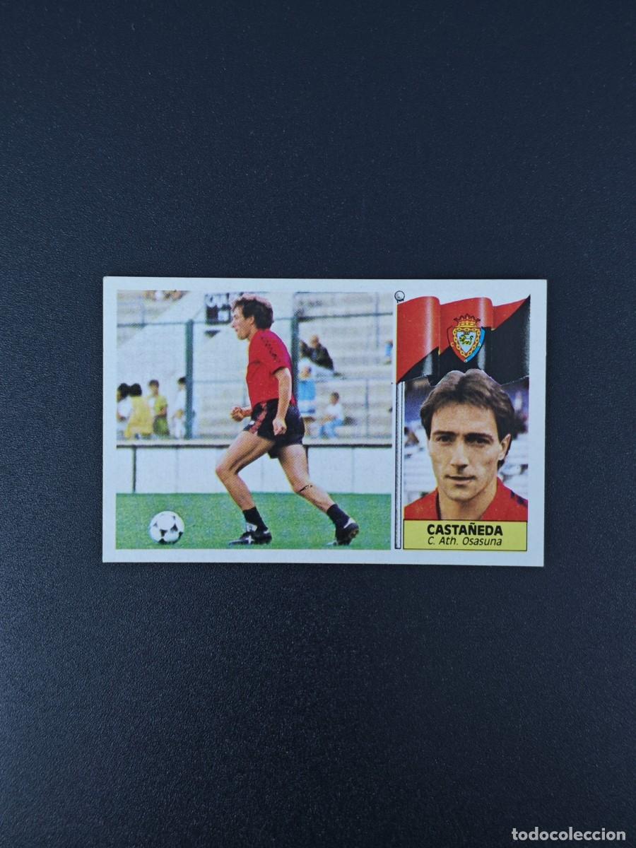 Cromos de F&uacute;tbol: CROMO LIGA ESTE CASTA&Ntilde;EDA ATLETICO OSASUNA NUNCA PEGADO SIN PEGAR 86 87 1986 1987 RA526