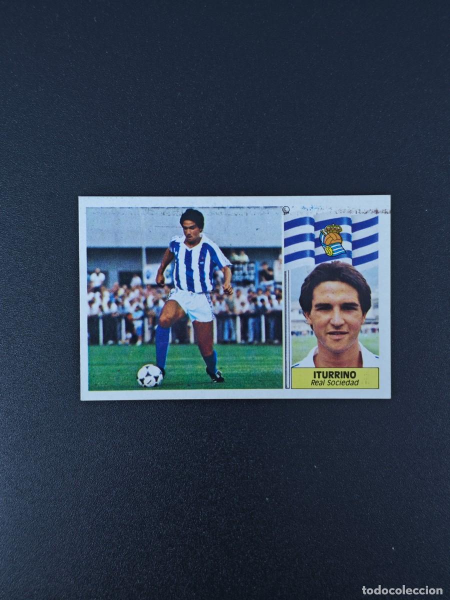 Cromos de F&uacute;tbol: CROMO LIGA ESTE ITURRINO REAL SOCIEDAD NUNCA PEGADO SIN PEGAR 86 87 1986 1987 RA526