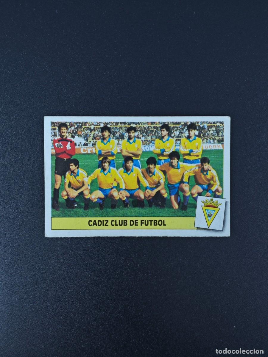 Cromos de F&uacute;tbol: CROMO LIGA ESTE FOTO EQUIPO CADIZ NUNCA PEGADO SIN PEGAR 86 87 1986 1987 RA526