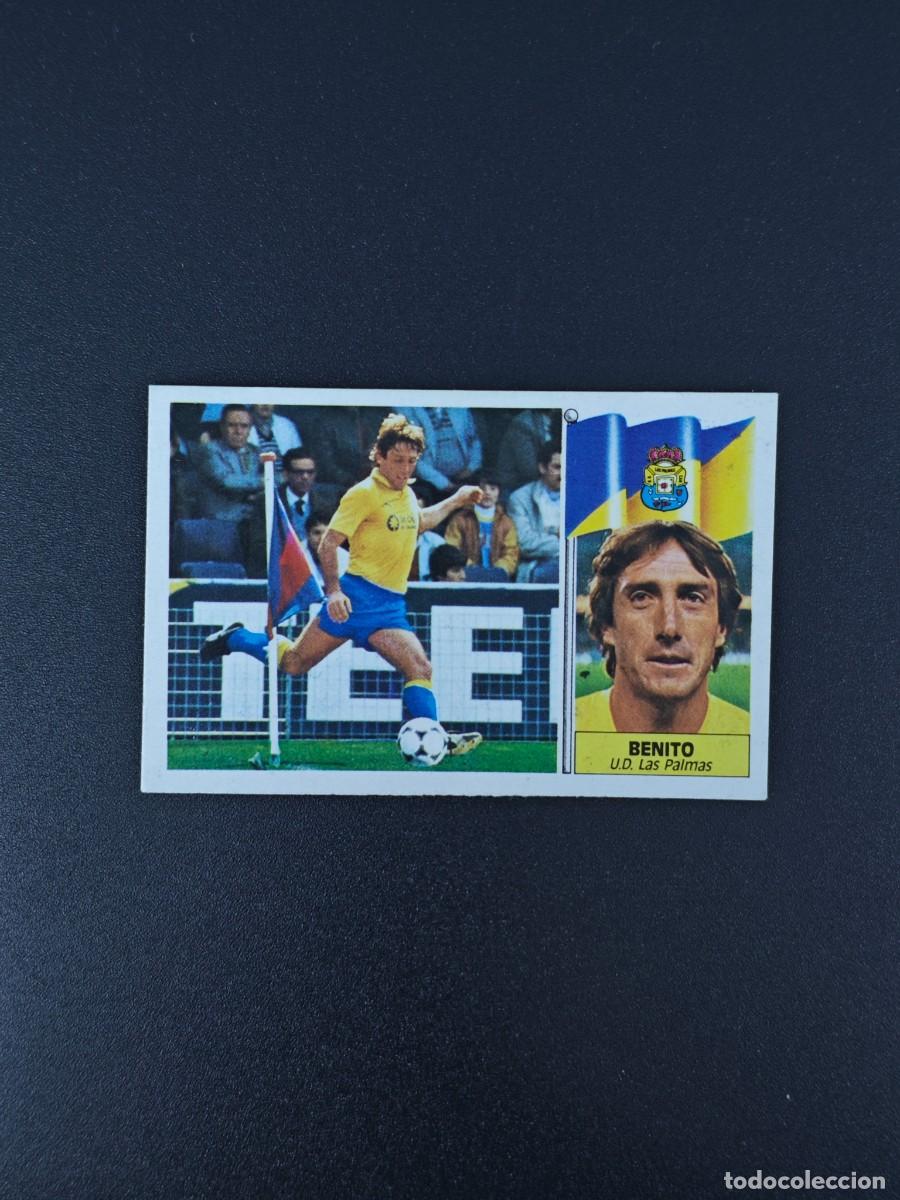 Cromos de F&uacute;tbol: CROMO LIGA ESTE BENITO UNION DEPORTIVA LAS PALMAS NUNCA PEGADO SIN PEGAR 86 87 1986 1987 RA526