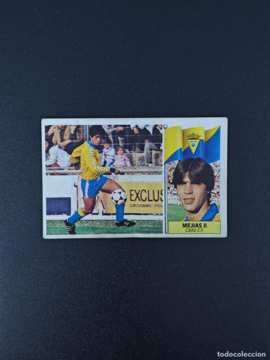 Cromos de F&uacute;tbol: CROMO LIGA ESTE MEJIAS II CADIZ NUNCA PEGADO SIN PEGAR 86 87 1986 1987 RA526