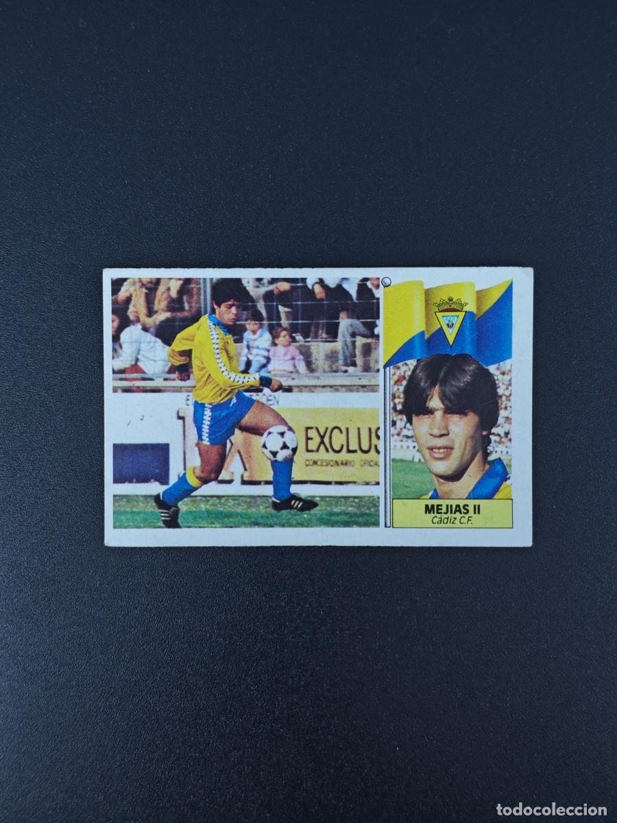 Cromos de F&uacute;tbol: CROMO LIGA ESTE MEJIAS II CADIZ NUNCA PEGADO SIN PEGAR 86 87 1986 1987 RA526
