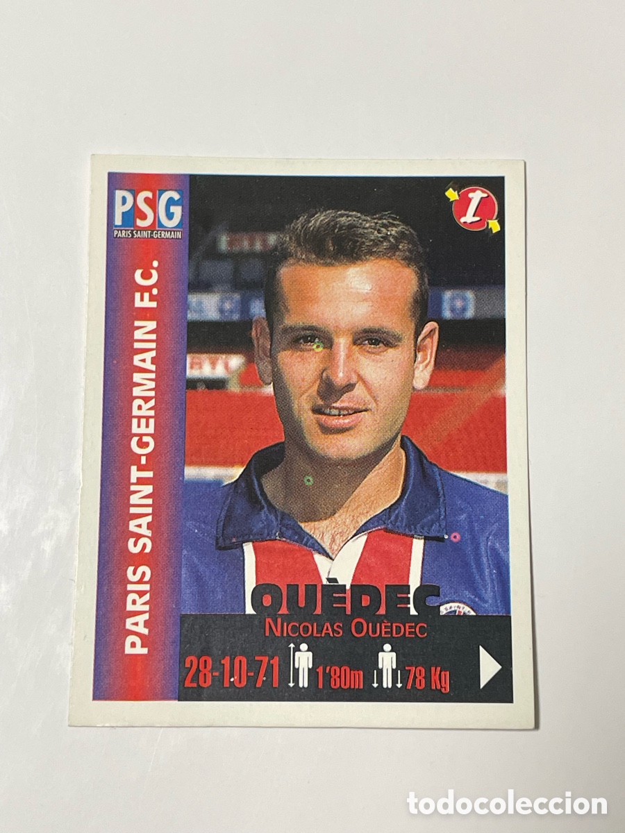 Cromos de F&uacute;tbol: Nicol&aacute;s Ouedec Paris Saint Germain Panini Equipos de Europa 1999 #270