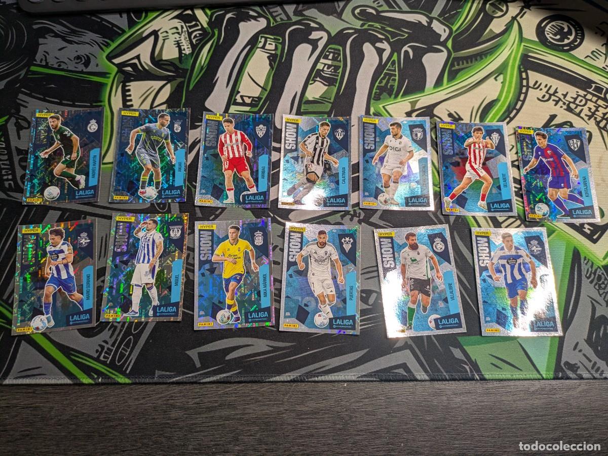 Cromos de F&uacute;tbol: Lote 13 Cromos Especiales Hyper Show - Liga Hypermotion 25/26 - Panini - Sin pegar