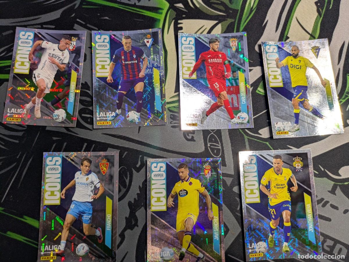 Cromos de F&uacute;tbol: Lote 7 Cromos Serie Final (&Uacute;ltimos Fichajes) - Liga Hypermotion 2025/26 - Panini