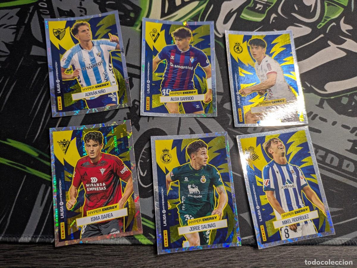 Cromos de F&uacute;tbol: Lote 6 Cromos Serie Final (Cierre Colecci&oacute;n) - Liga Hypermotion 2025/26 - Panini