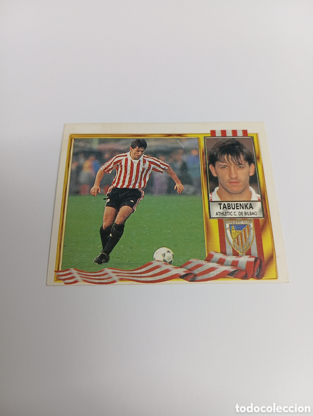 Cromos de F&uacute;tbol: TABUENKA Athletic Club Liga Este 1995 1996 NUEVO SIN PEGAR PANINI 95 96