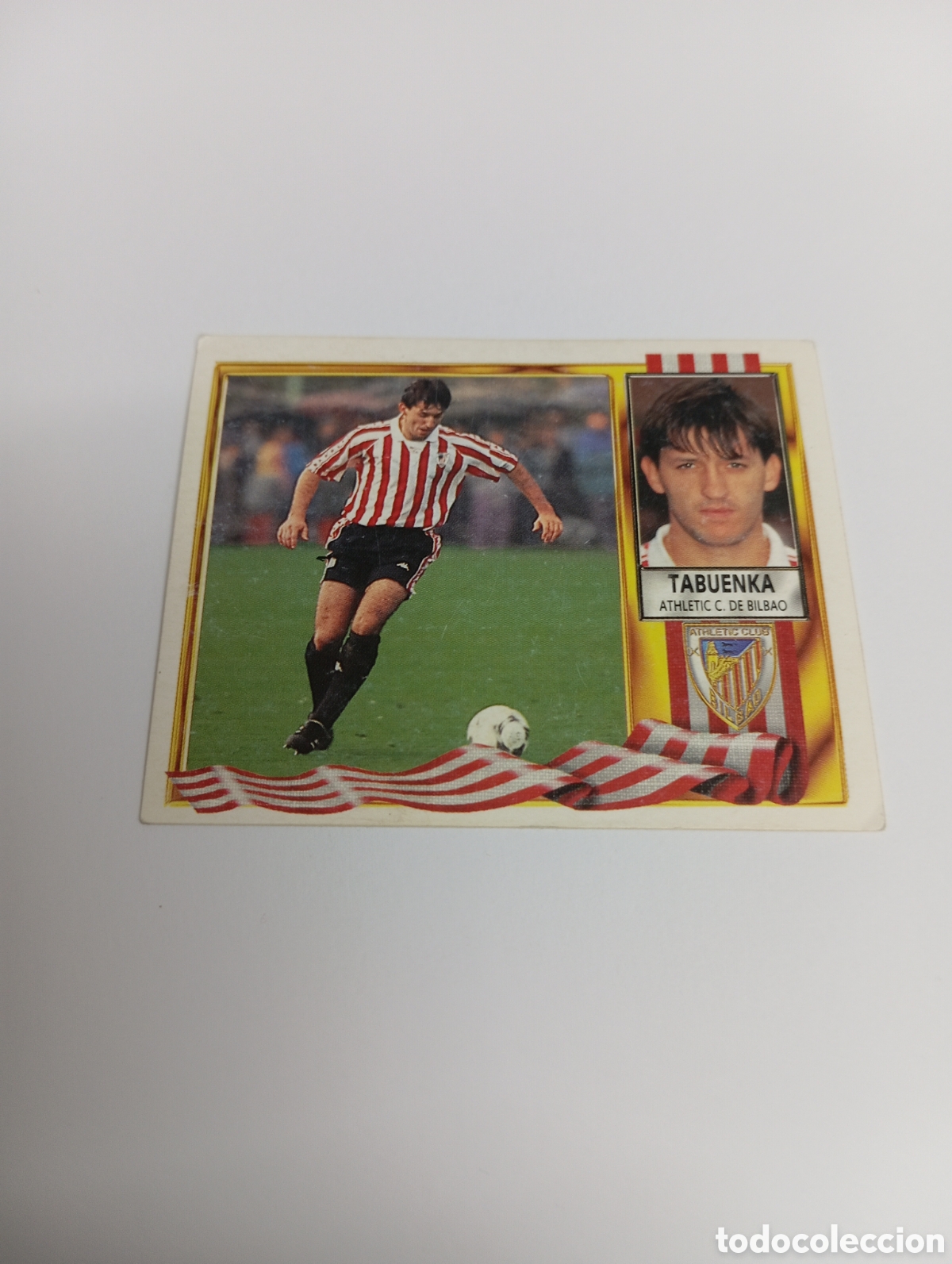 Cromos de F&uacute;tbol: TABUENKA Athletic Club Liga Este 1995 1996 NUEVO SIN PEGAR PANINI 95 96