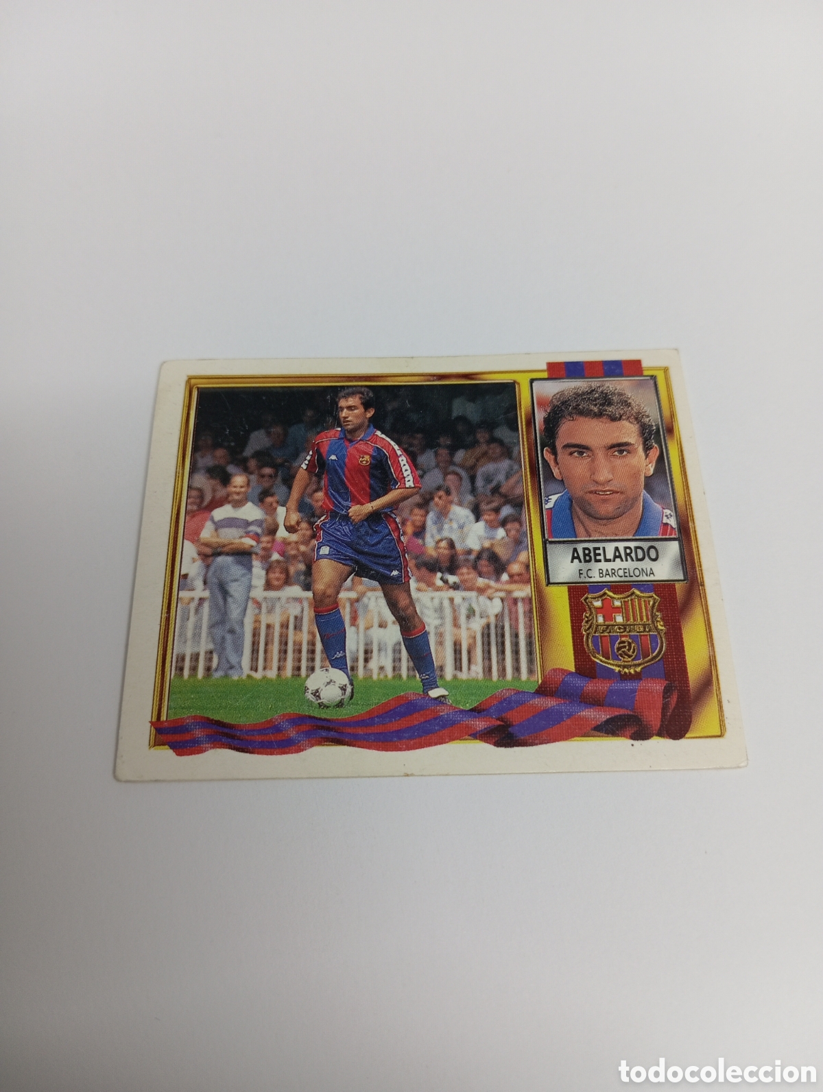 Cromos de F&uacute;tbol: ABELARDO Barcelona Liga Este 1995 1996 NUEVO SIN PEGAR PANINI 95 96