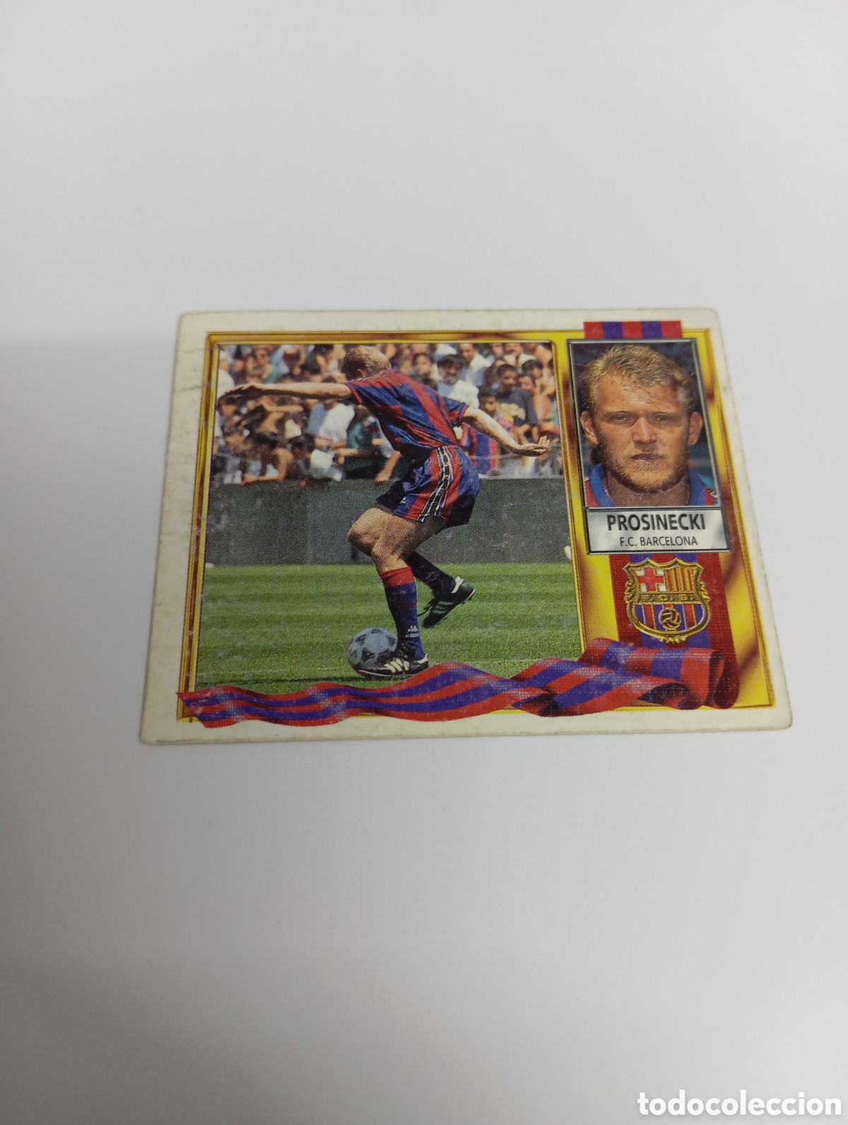 Cromos de F&uacute;tbol: PROSINECKI COLOCA Barcelona Liga Este 1995 1996 NUEVO SIN PEGAR PANINI 95 96