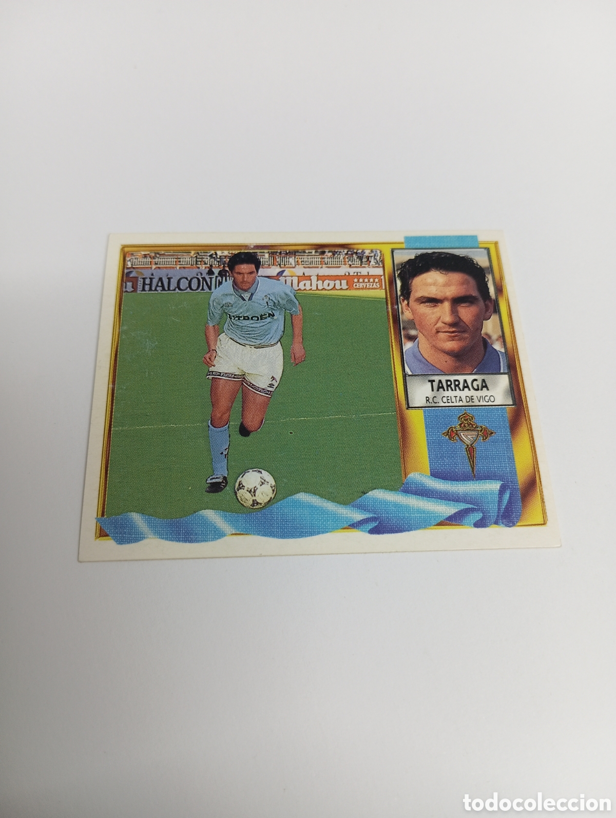 Cromos de F&uacute;tbol: TARRAGA Celta de Vigo Liga Este 1995 1996 NUEVO SIN PEGAR PANINI 95 96