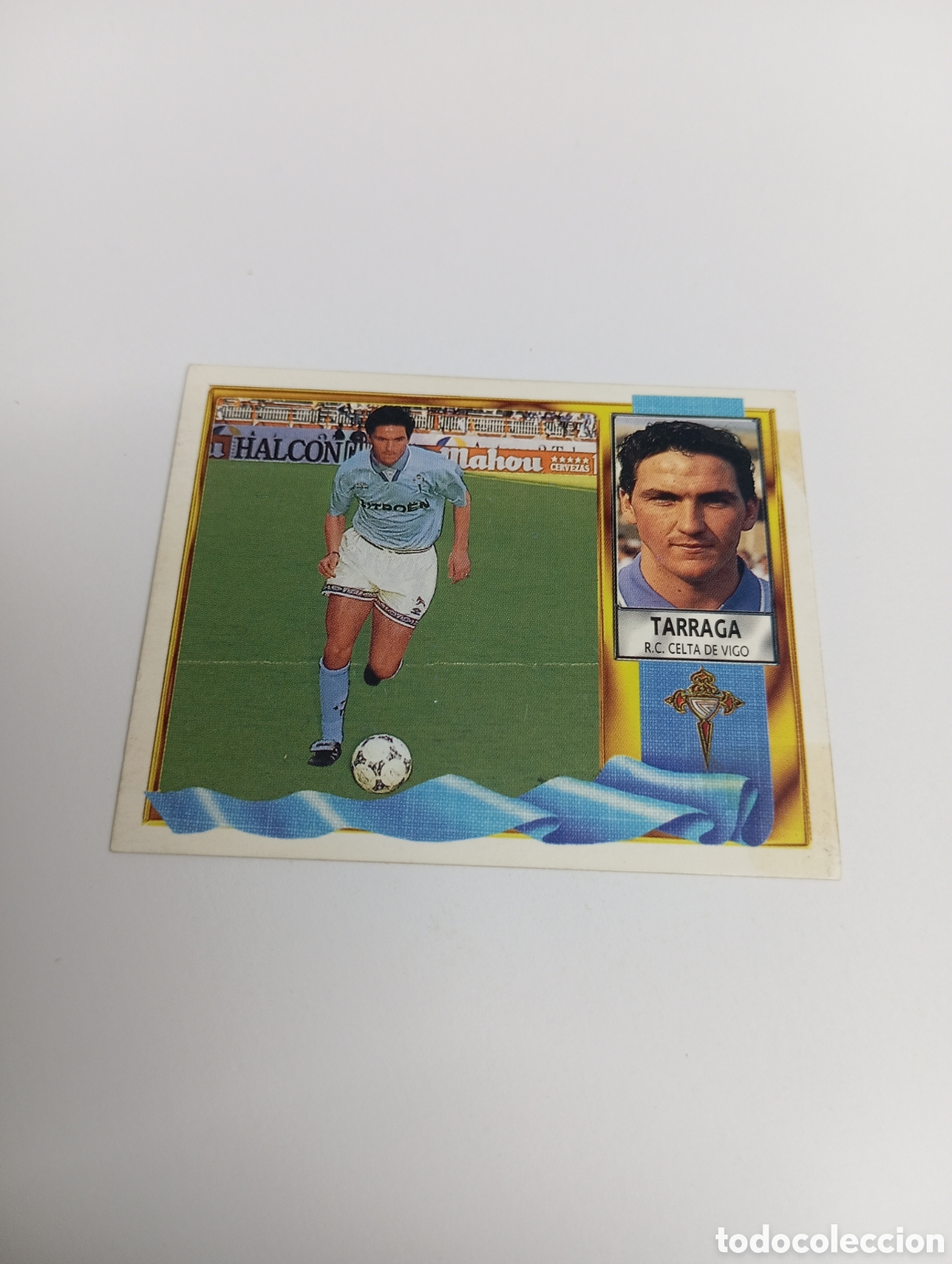 Cromos de F&uacute;tbol: TARRAGA Celta de Vigo Liga Este 1995 1996 NUEVO SIN PEGAR PANINI 95 96