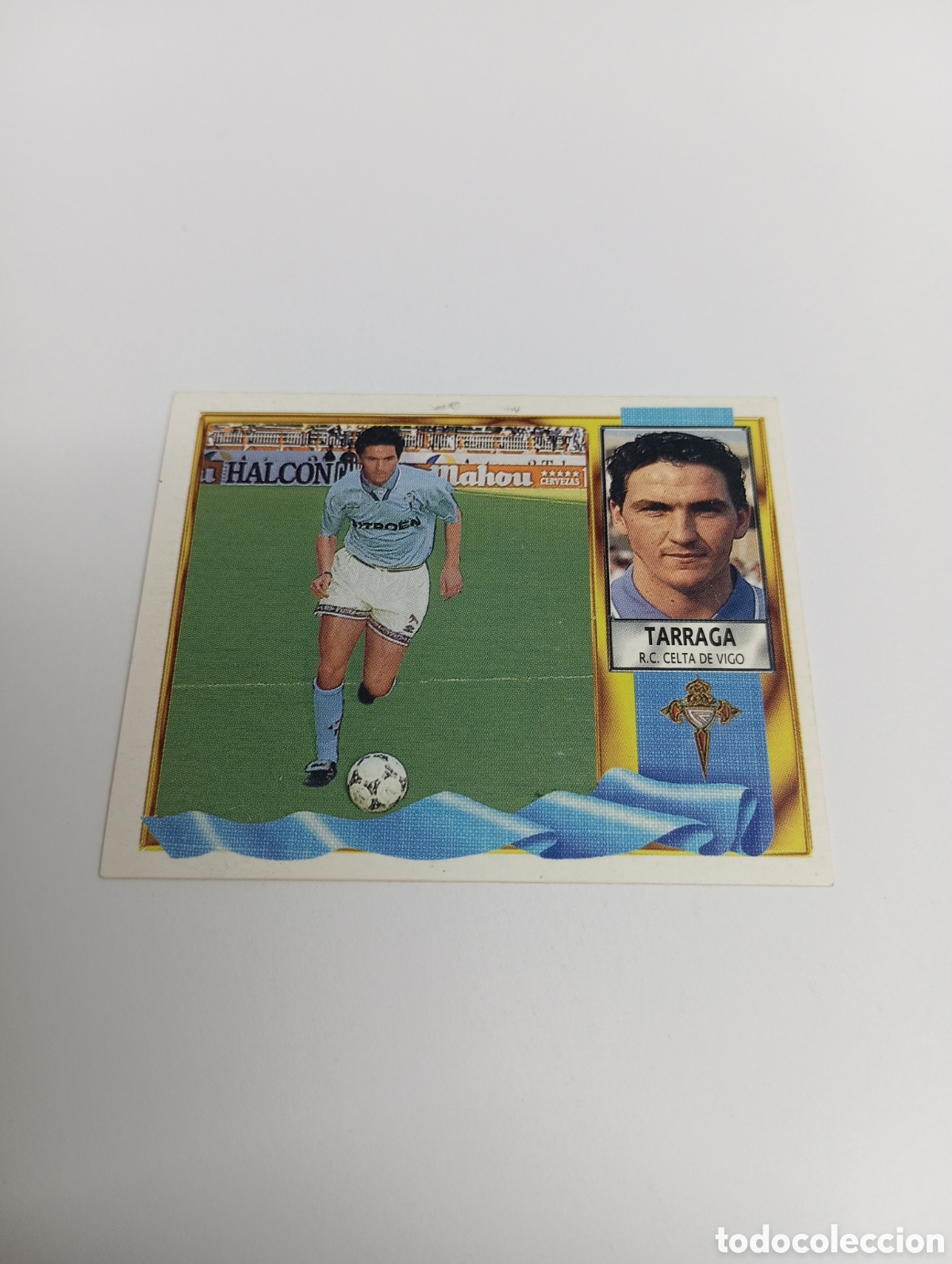 Cromos de F&uacute;tbol: TARRAGA Celta de Vigo Liga Este 1995 1996 NUEVO SIN PEGAR PANINI 95 96