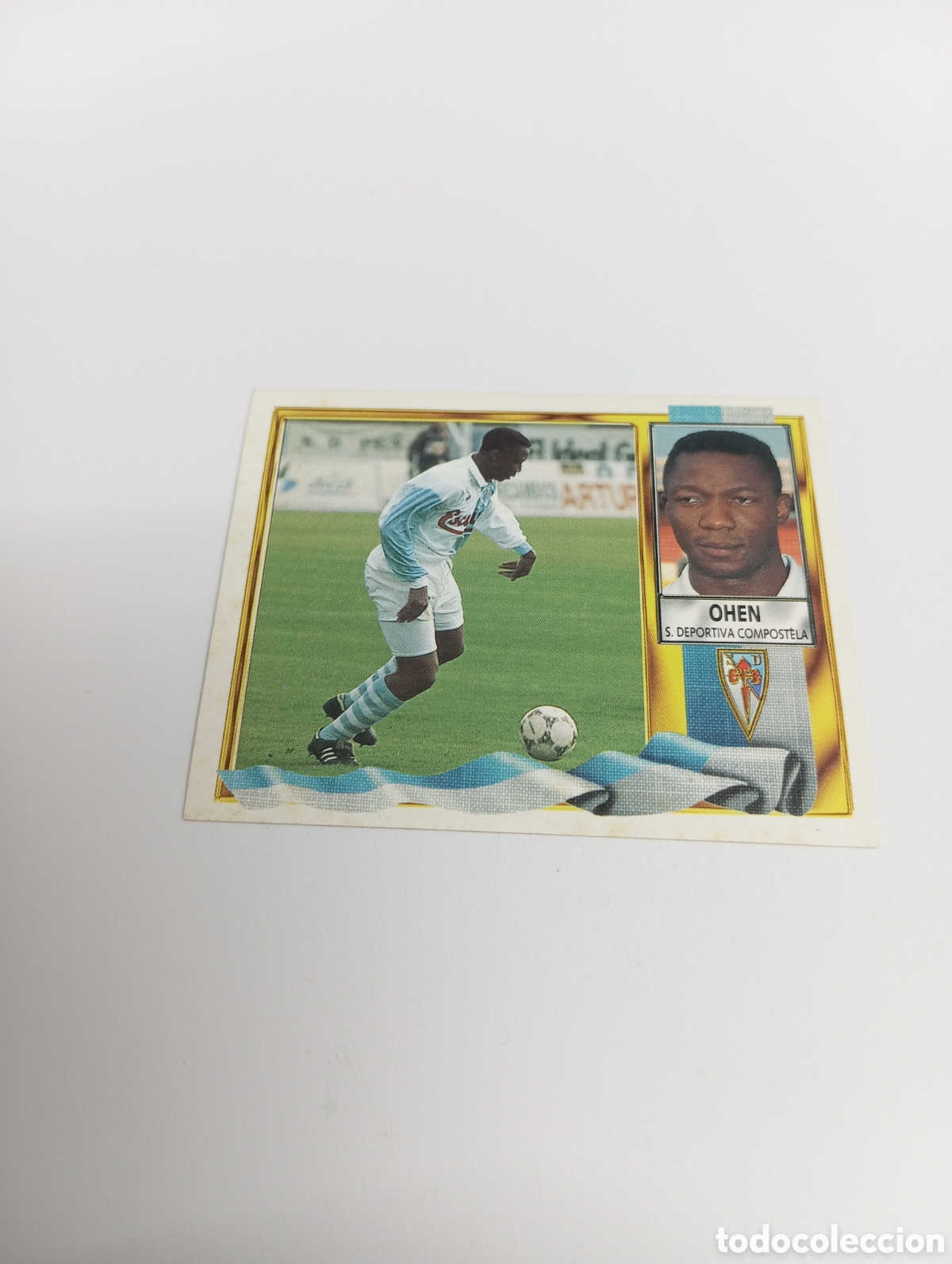 Cromos de F&uacute;tbol: OHEN Compostela Liga Este 1995 1996 NUEVO SIN PEGAR PANINI 95 96