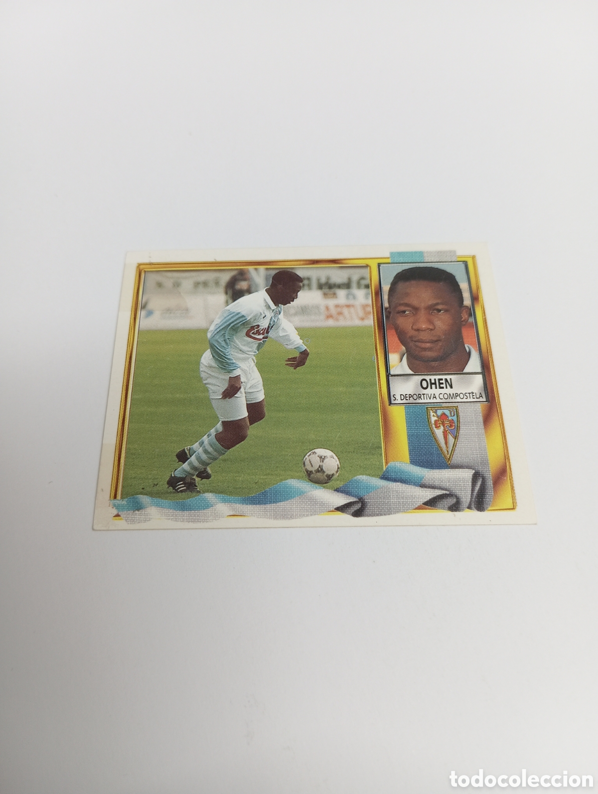 Cromos de F&uacute;tbol: OHEN Compostela Liga Este 1995 1996 NUEVO SIN PEGAR PANINI 95 96