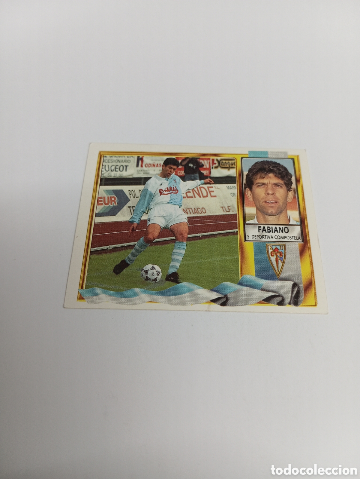 Cromos de F&uacute;tbol: FABIANO Compostela Liga Este 1995 1996 NUEVO SIN PEGAR PANINI 95 96