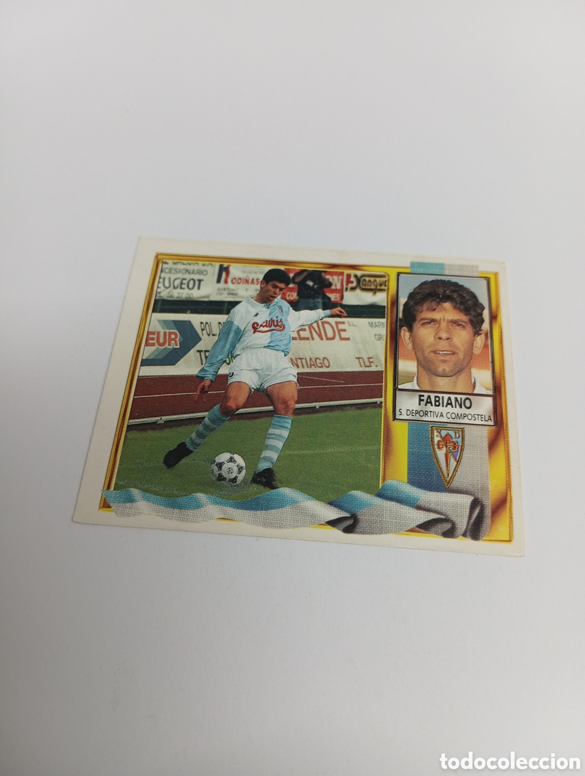 Cromos de F&uacute;tbol: FABIANO Compostela Liga Este 1995 1996 NUEVO SIN PEGAR PANINI 95 96