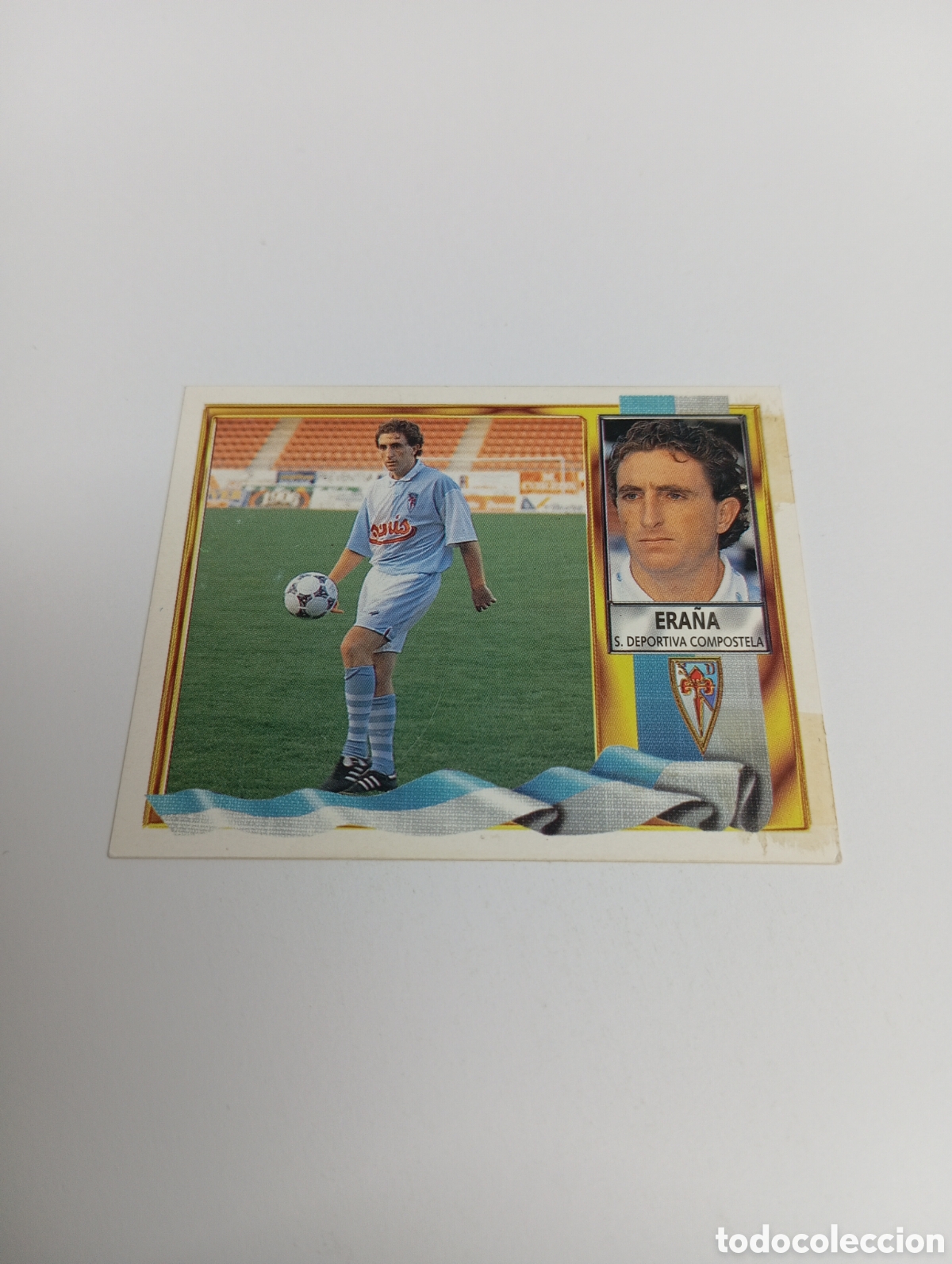 Cromos de F&uacute;tbol: ERA&Ntilde;A COLOCA Compostela Liga Este 1995 1996 NUEVO SIN PEGAR PANINI 95 96