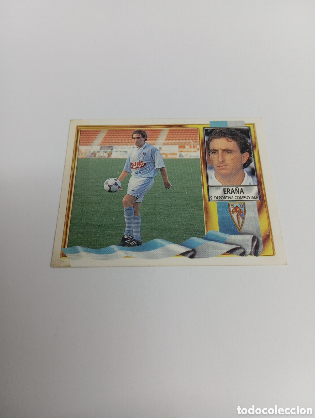 Cromos de F&uacute;tbol: ERA&Ntilde;A COLOCA Compostela Liga Este 1995 1996 NUEVO SIN PEGAR PANINI 95 96