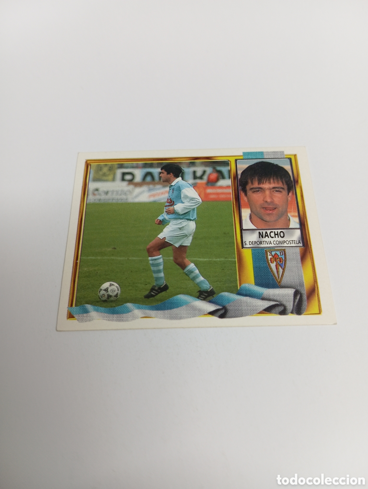 Cromos de F&uacute;tbol: NACHO Compostela Liga Este 1995 1996 NUEVO SIN PEGAR PANINI 95 96