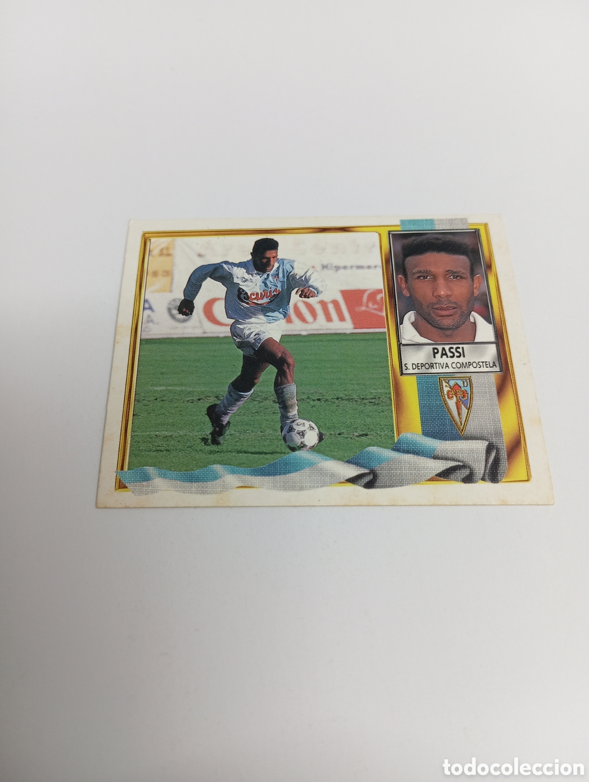 Cromos de F&uacute;tbol: PASSI Compostela Liga Este 1995 1996 NUEVO SIN PEGAR PANINI 95 96