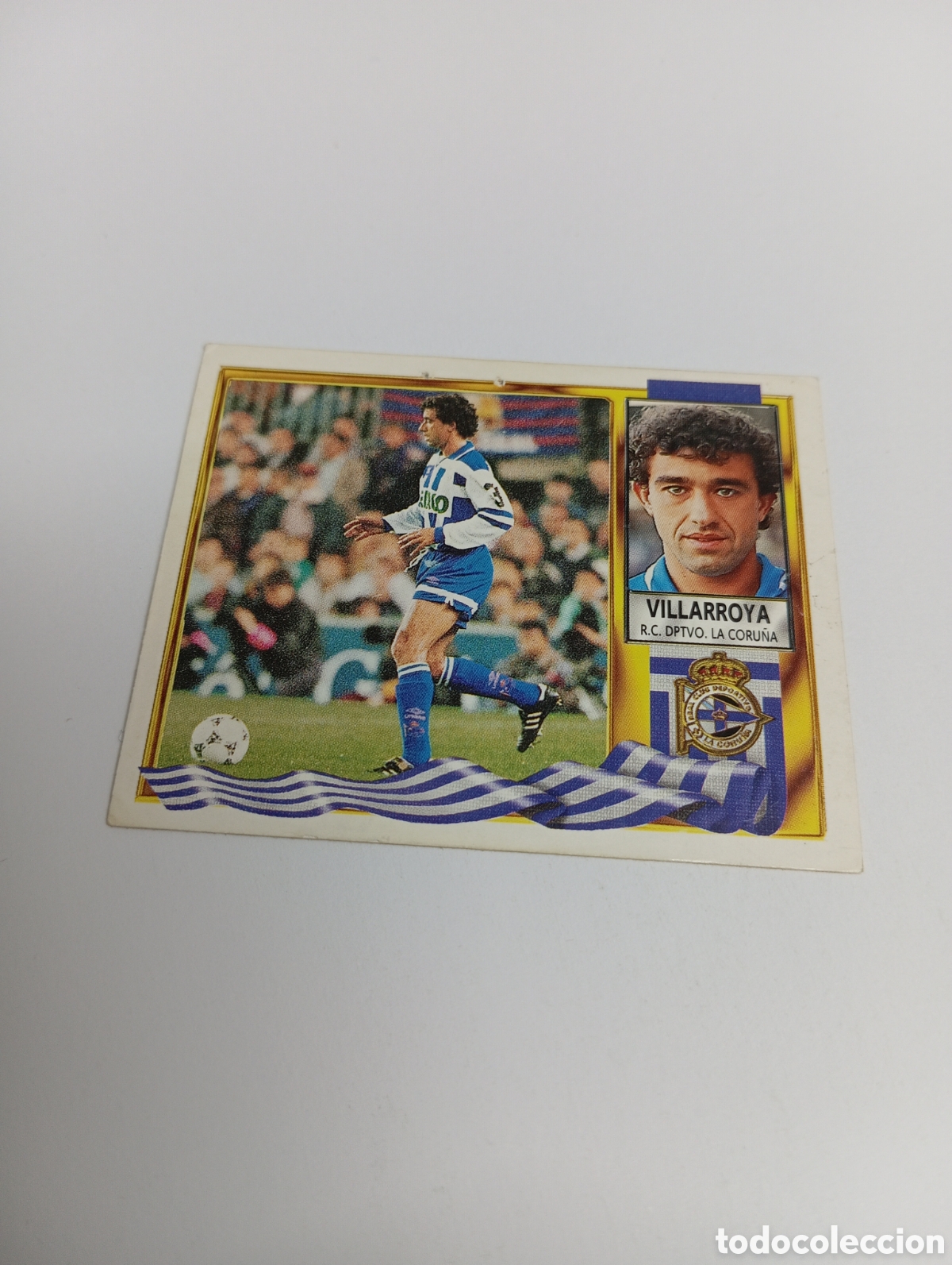 Cromos de F&uacute;tbol: VILLARROYA Deportivo Liga Este 1995 1996 NUEVO SIN PEGAR PANINI 95 96