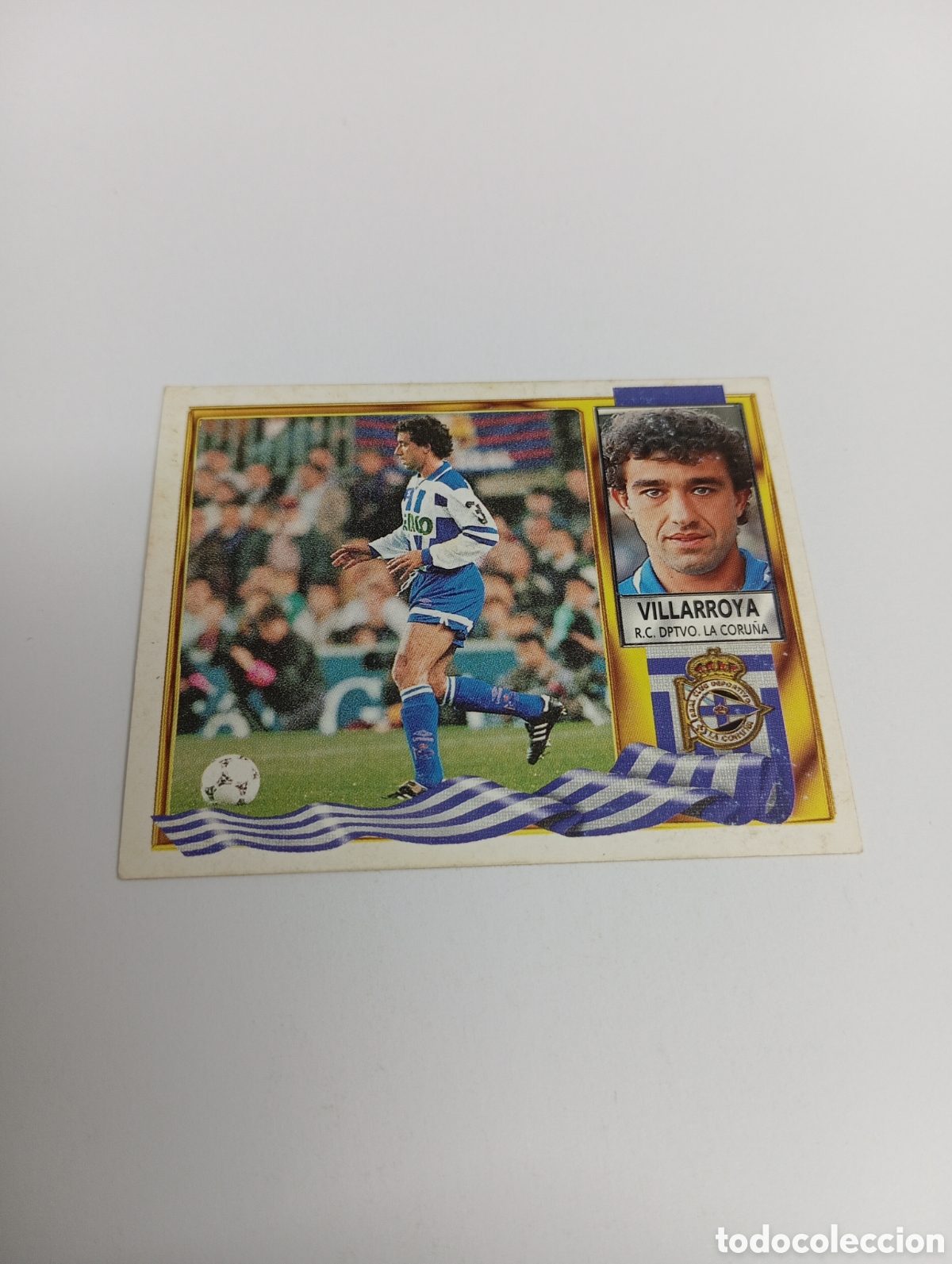 Cromos de F&uacute;tbol: VILLARROYA Deportivo Liga Este 1995 1996 NUEVO SIN PEGAR PANINI 95 96