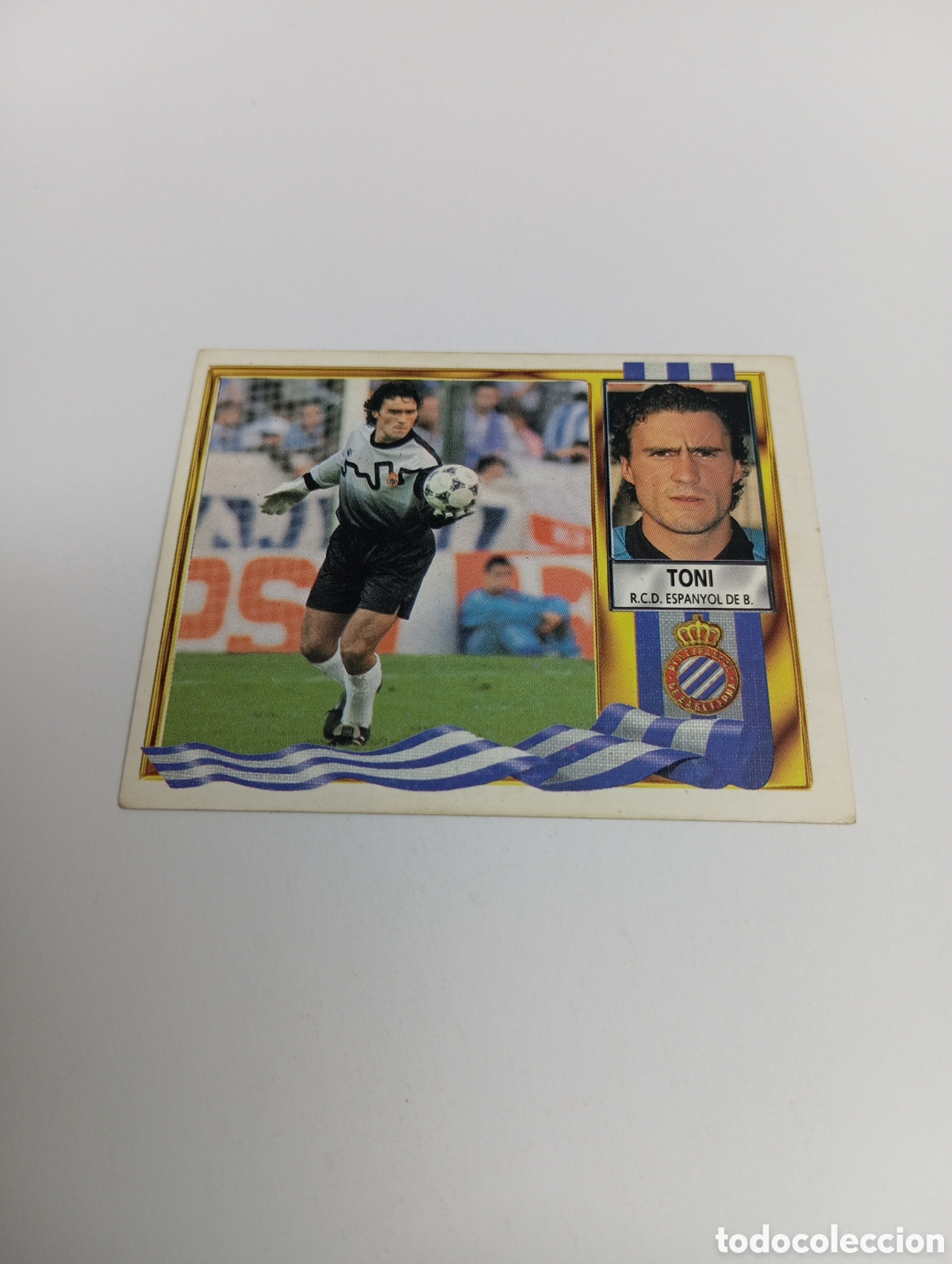 Cromos de F&uacute;tbol: TONI Espanyol Espa&ntilde;ol Liga Este 1995 1996 NUEVO SIN PEGAR PANINI 95 96