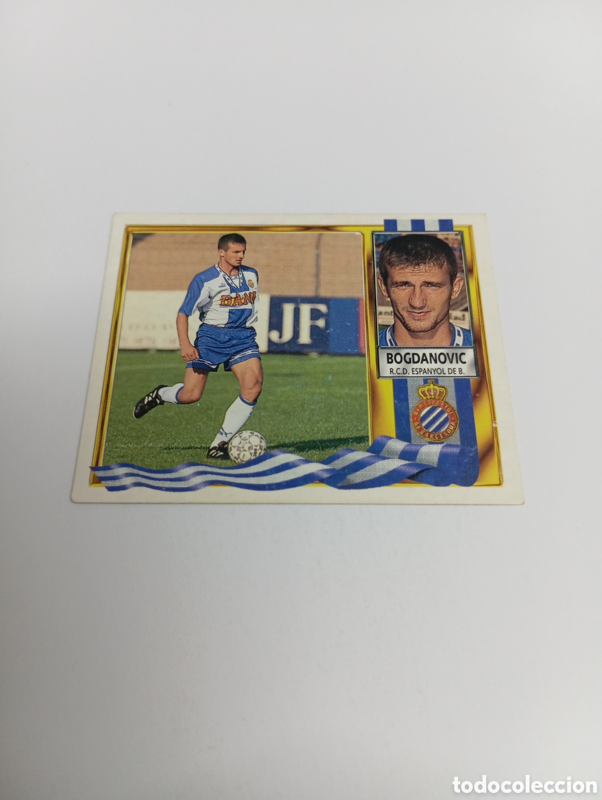 Cromos de F&uacute;tbol: BOGDANOVIC COLOCA Espanyol Espa&ntilde;ol Liga Este 1995 1996 NUEVO SIN PEGAR PANINI 95 96