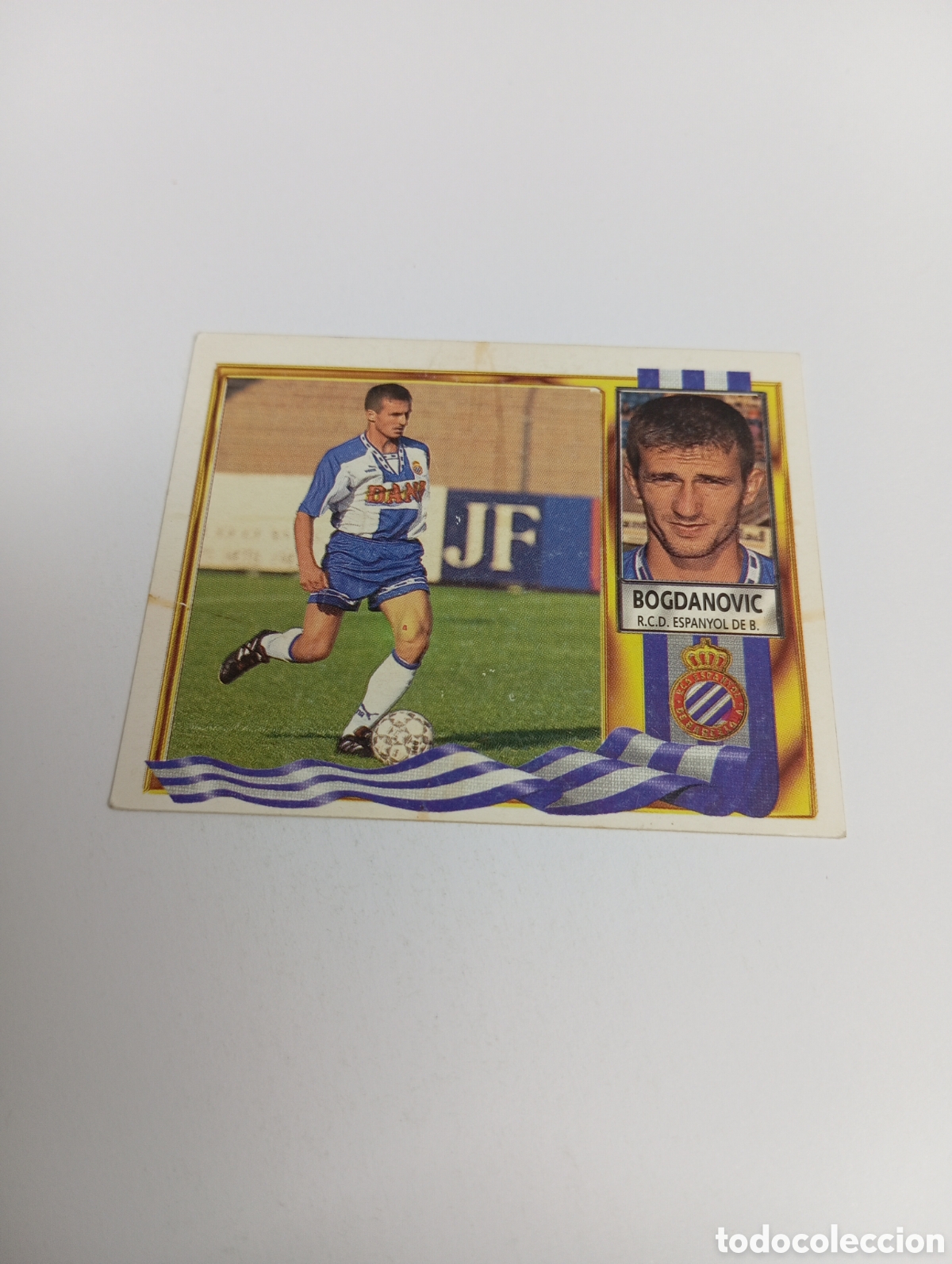 Cromos de F&uacute;tbol: BOGDANOVIC COLOCA Espanyol Espa&ntilde;ol Liga Este 1995 1996 NUEVO SIN PEGAR PANINI 95 96