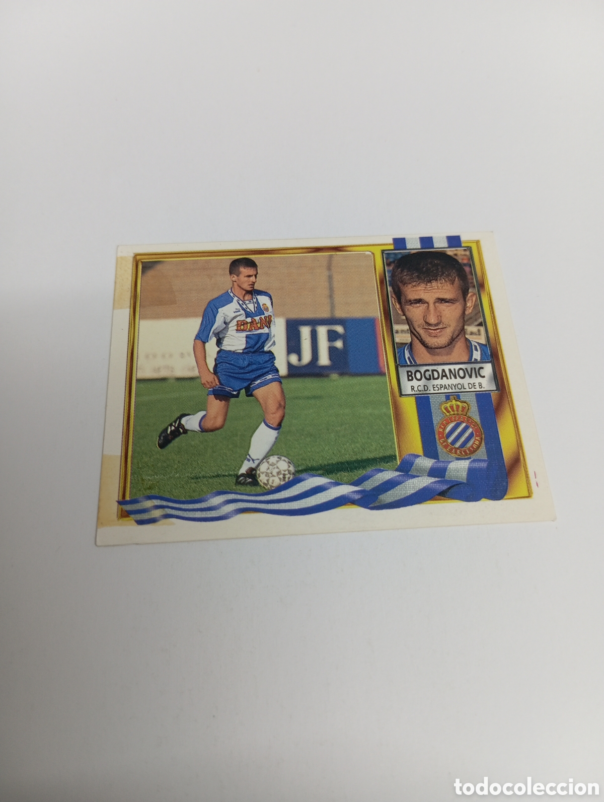 Cromos de F&uacute;tbol: BOGDANOVIC COLOCA Espanyol Espa&ntilde;ol Liga Este 1995 1996 NUEVO SIN PEGAR PANINI 95 96
