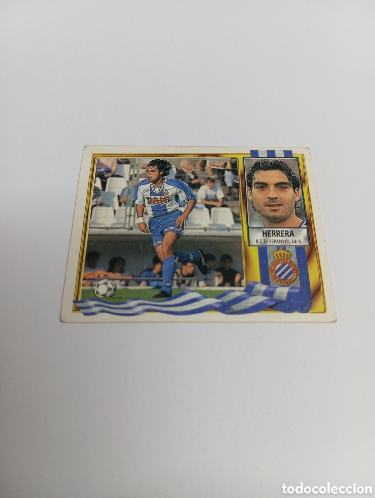 Cromos de F&uacute;tbol: HERRERA Espanyol Espa&ntilde;ol Liga Este 1995 1996 NUEVO SIN PEGAR PANINI 95 96