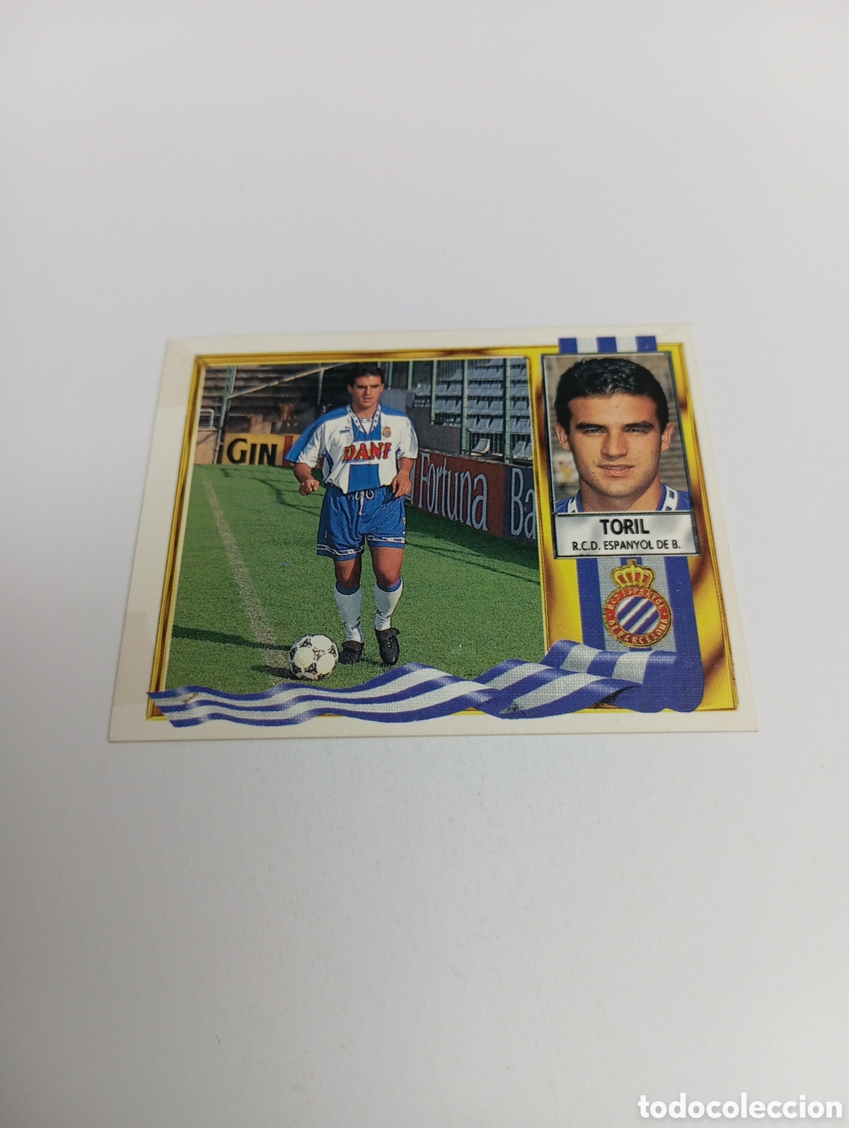 Cromos de F&uacute;tbol: TORIL Espanyol Espa&ntilde;ol Liga Este 1995 1996 NUEVO SIN PEGAR PANINI 95 96