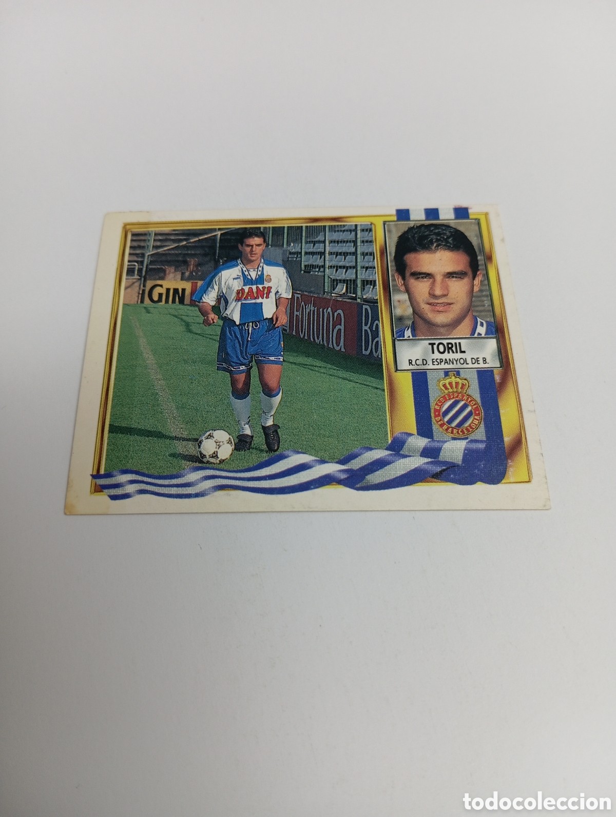 Cromos de F&uacute;tbol: TORIL Espanyol Espa&ntilde;ol Liga Este 1995 1996 NUEVO SIN PEGAR PANINI 95 96