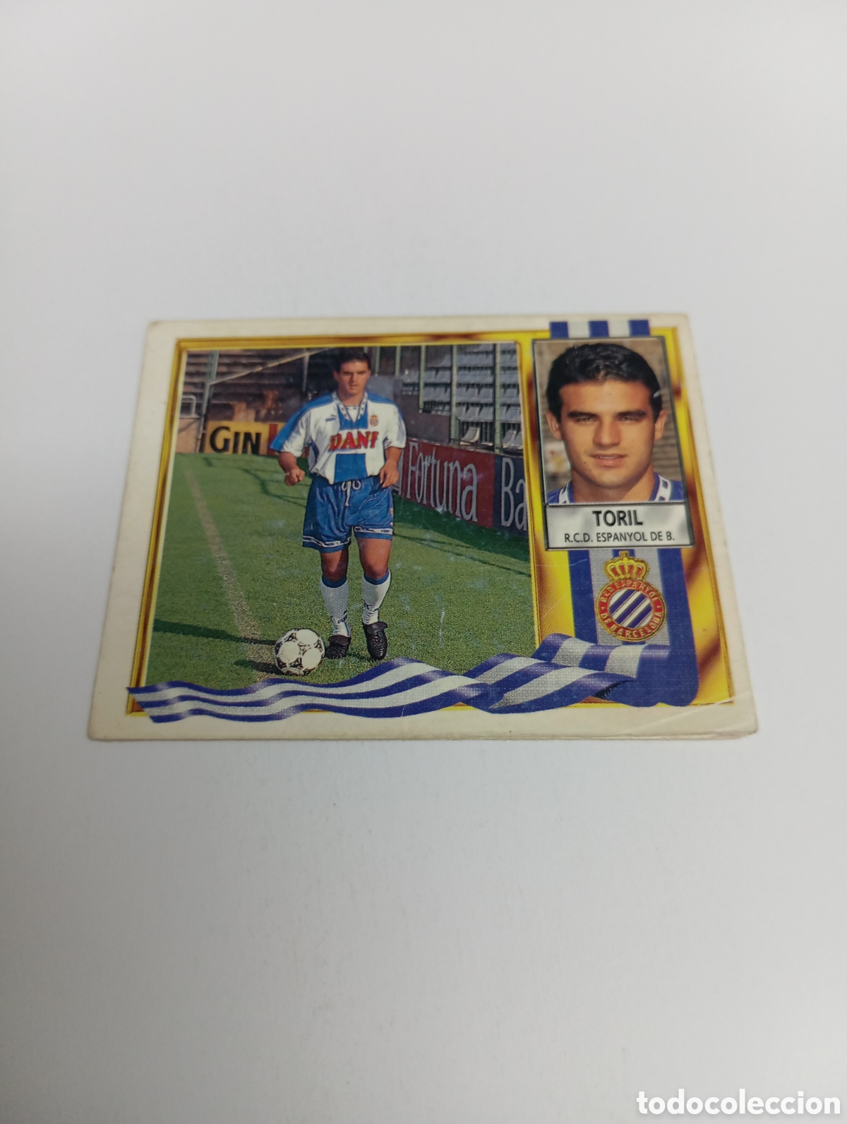 Cromos de F&uacute;tbol: TORIL Espanyol Espa&ntilde;ol Liga Este 1995 1996 NUEVO SIN PEGAR PANINI 95 96
