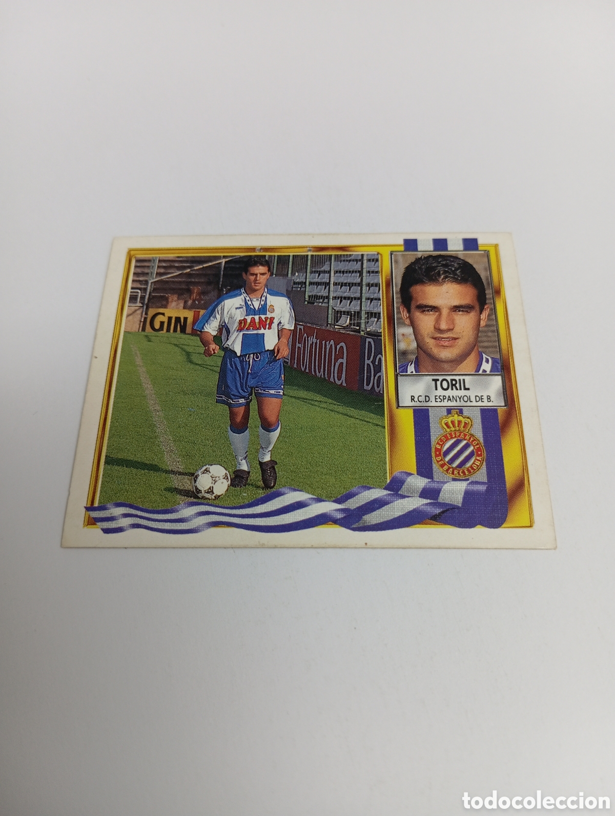 Cromos de F&uacute;tbol: TORIL Espanyol Espa&ntilde;ol Liga Este 1995 1996 NUEVO SIN PEGAR PANINI 95 96