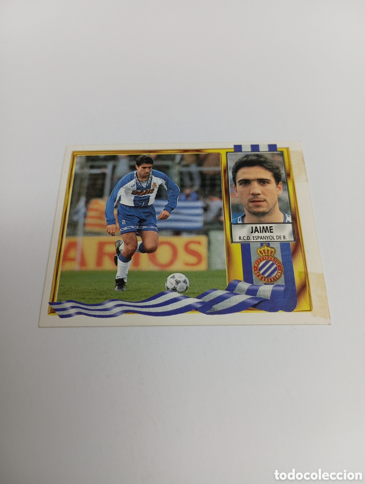 Cromos de F&uacute;tbol: JAIME Espanyol Espa&ntilde;ol Liga Este 1995 1996 NUEVO SIN PEGAR PANINI 95 96