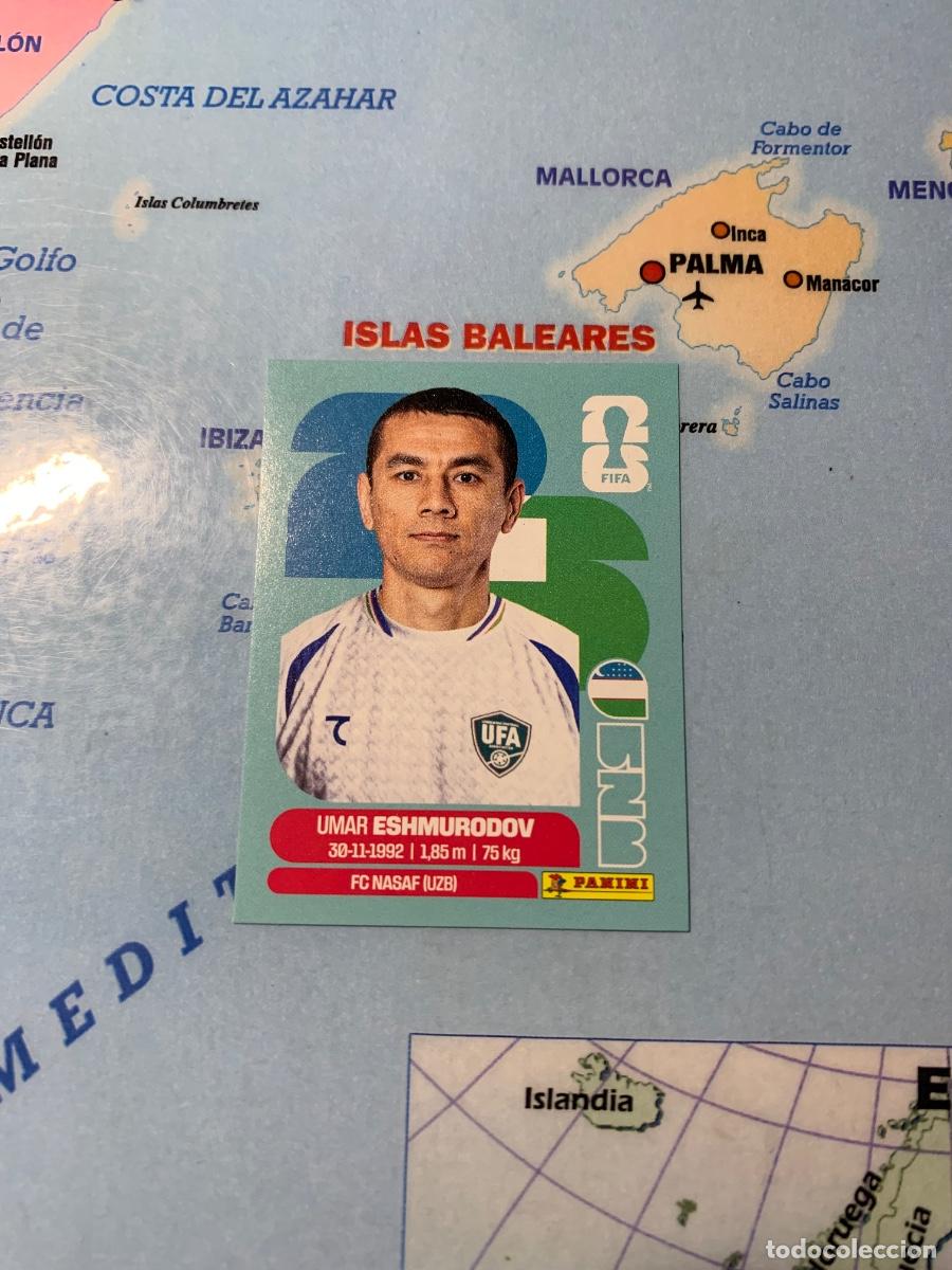 Cromos de F&uacute;tbol: Uzbekist&aacute;n n&uacute;mero 5 cromo panini Mundial Fifa World Cup 2026