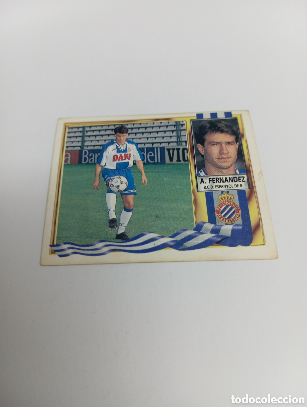 Cromos de F&uacute;tbol: ALEX FERN&Aacute;NDEZ Espanyol Espa&ntilde;ol Liga Este 1995 1996 NUEVO SIN PEGAR PANINI 95 96