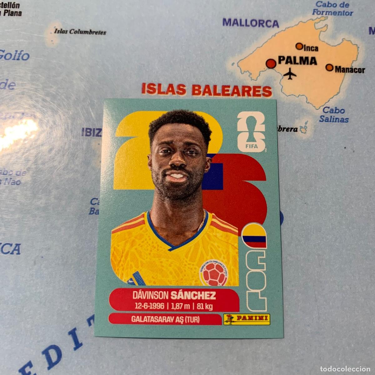 Cromos de F&uacute;tbol: Colombia n&uacute;mero 4 cromo panini Mundial Fifa World Cup 2026