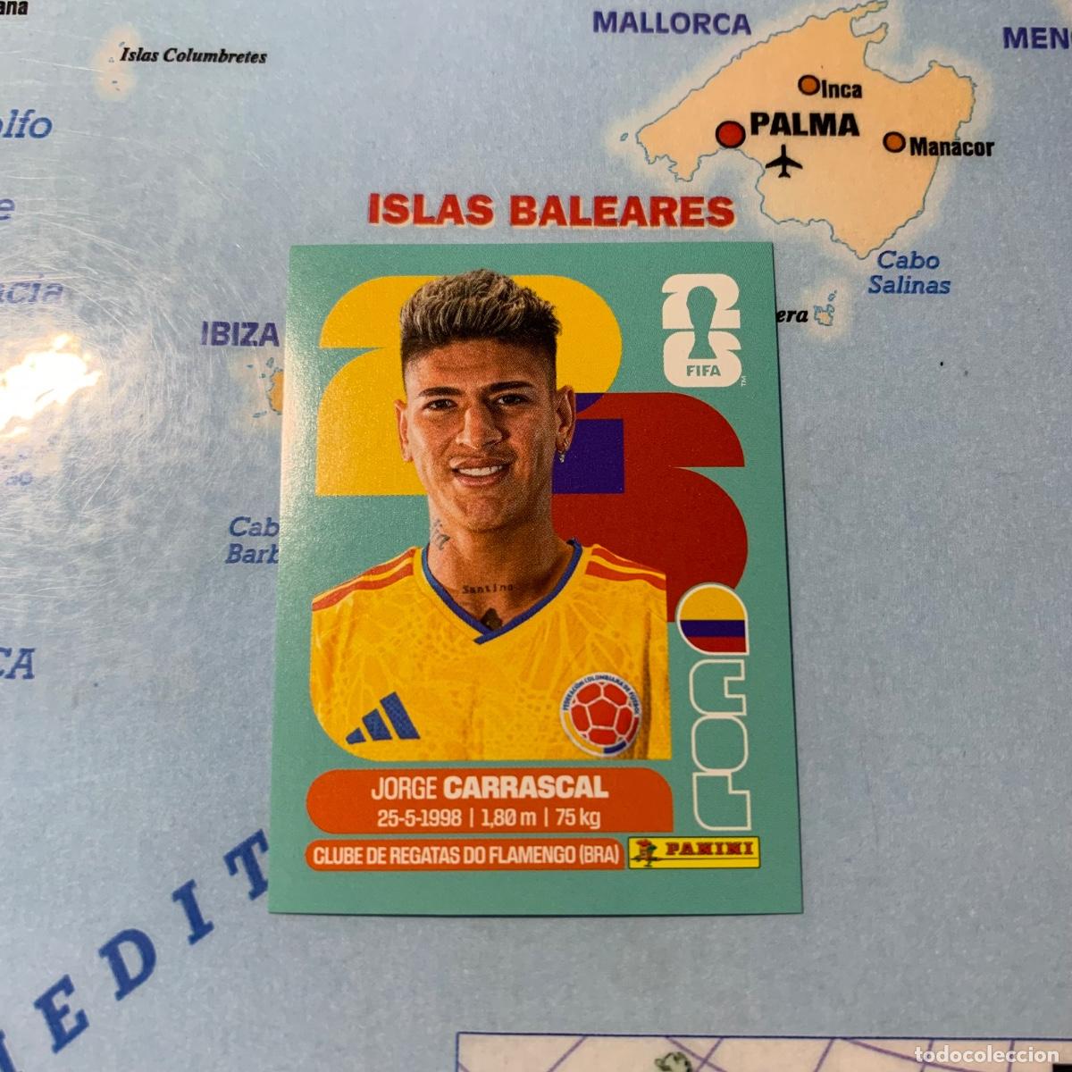 Cromos de F&uacute;tbol: Colombia n&uacute;mero 16 cromo panini Mundial Fifa World Cup 2026