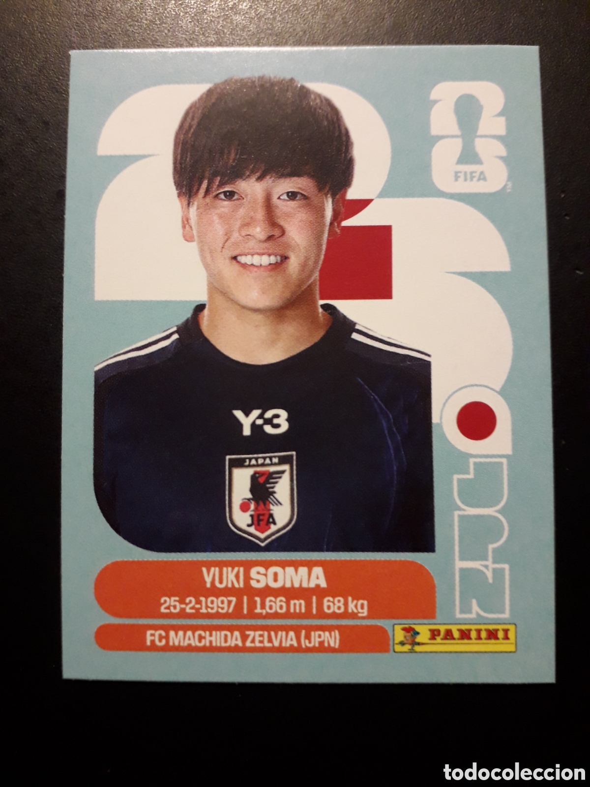 Cromos de F&uacute;tbol: SOMA JAP&Oacute;N JPN 9 MUNDIAL F&Uacute;TBOL 2026 FIFA WORLD CUP PANINI SIN PEGAR PEDIDO M&Iacute;NIMO 3&euro;