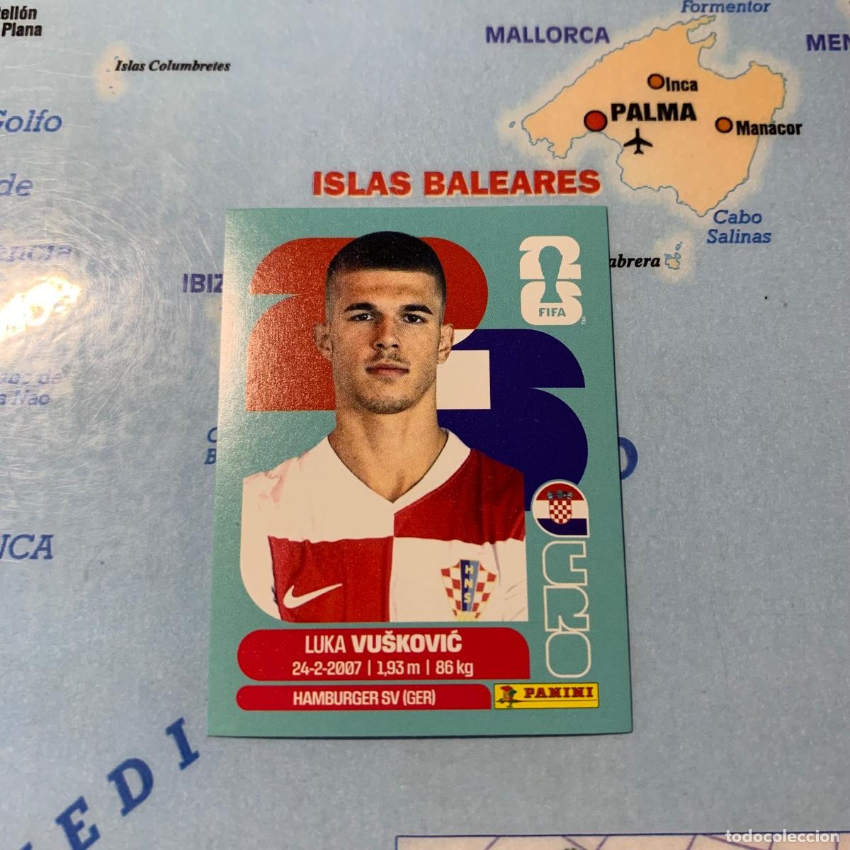 Cromos de F&uacute;tbol: Croacia n&uacute;mero 6 cromo panini Mundial Fifa World Cup 2026